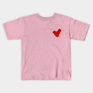 The red mittens. Kids T-Shirt